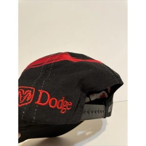 ヴィンテージ キャット レーシング ダッジ #22 NASCAR ハット ビル デイビス レーシング 刺繍入り 画像 5
