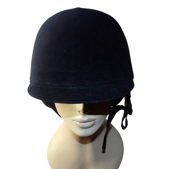 Vintage Equi-royal Black Velvet Equestrian English Riding  display picture 1