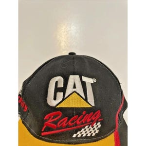 ヴィンテージ キャット レーシング ダッジ #22 NASCAR ハット ビル デイビス レーシング 刺繍入り 画像 2
