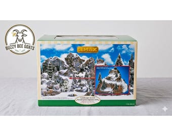 Colección Lemax Village: Acento paisajístico de formaciones rocosas de montaña, 2001