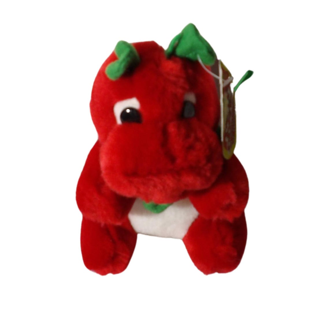 Red Stuffie Vintage Red Baby Dewi Dragon Plush Magic Kingdom UK Stuffed Animal ...