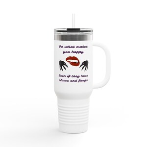 Smutty Themed Insulated Travel Mug, 40oz -