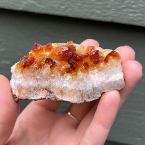 Citrine Crystal Cluster from Brazil / Gift