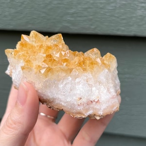 Citrine Crystal Cluster from Brazil