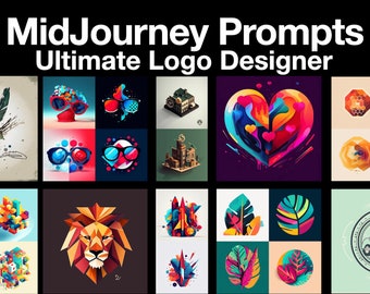 Ultimate Midjourney Prompt Professional High Quality Logo Design Vector Art, T-shirt, AI Art, Tested & Customisable, Best Midjourney Prompts