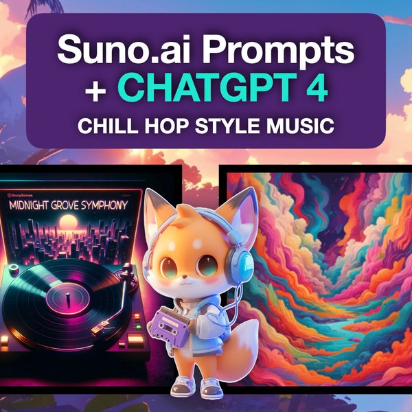 Suno AI Chill Hop Music Generator Guide Professional Music Prompt for Audiophile High Quality ChatGPT Prompt Jazz Hop Musical Prompt