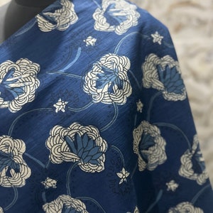 organic cotton hand block print fabric indian cotton fabric dress fabric sewing fabric fabric by the yard