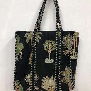 Cottagecore Quilted Bag – Floral Patchwork Purse, Gift for Her, Handmade Tote