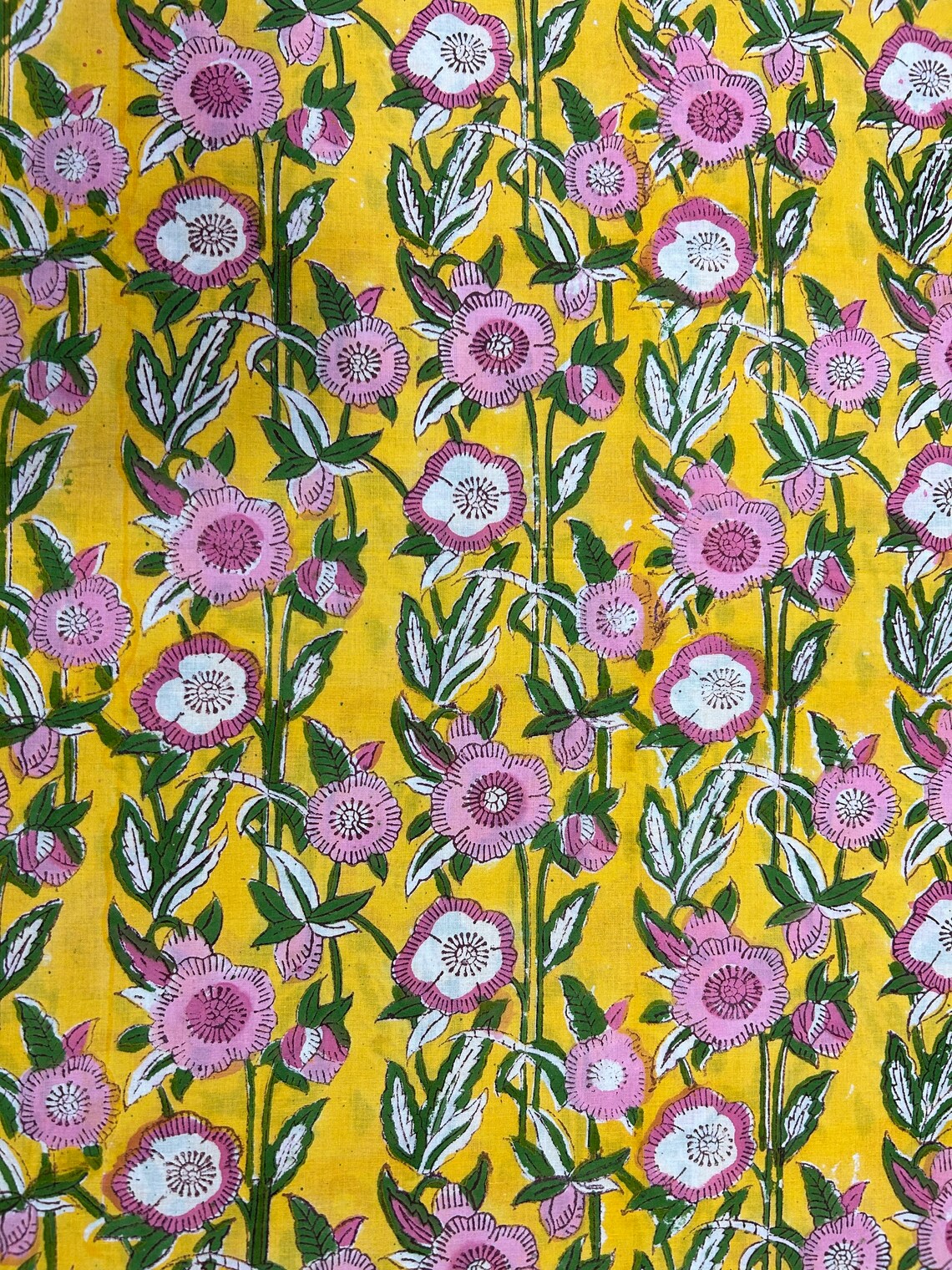Cotton Ikat Block Print Straight Kurta