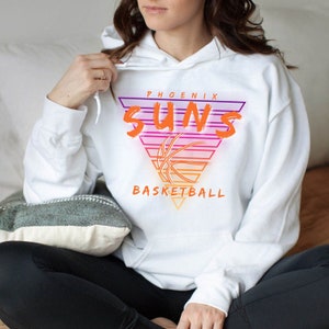 Vintage Nba Phoenix Suns Logo Sweatshirt Basketball Shirt 2022–23