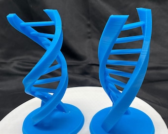 DNA Double Helix Decoration | Tabletop Desk Decor | Science & Biology Gifts