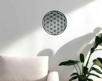Flower of Life Sacred Geometry Wall Art
