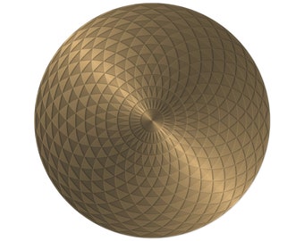 Gold Rug | Round Rug | Geometric design | 152cm x 152 cm | 60 x 60 in