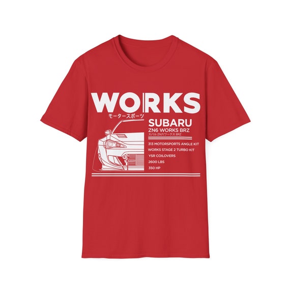 Works Motorsports Subaru BRZ T-shirt - Etsy