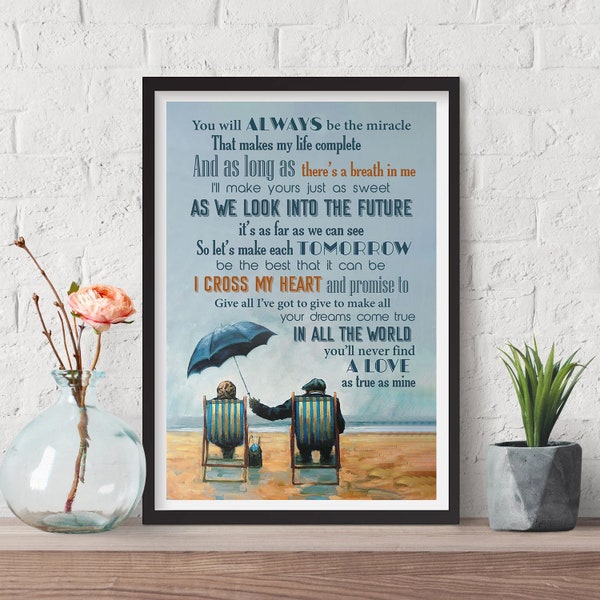 You Will Always Be The Miracle Retro Poster That Makes My Life Complete Wall Art Decoration Digital Print