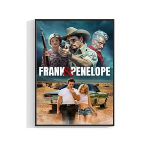 Frank y Penélope Cartel de la película 2022 Art Print Film Print A4 A3 A2 A1 Maxi
