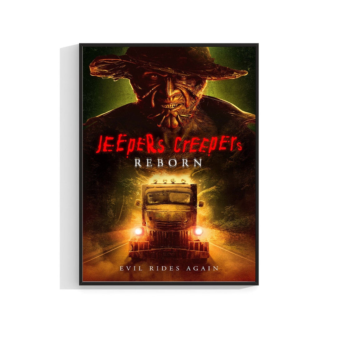 Jeepers Creepers Reborn Movie Poster 2022 Art Print Film A4 A3 A2 A1 Maxi Etsy