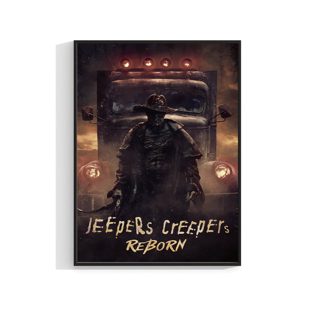 Jeepers Creepers Reborn Movie Poster 2022 Art Print A4 A3 A2 A1 Maxi Etsy