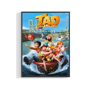 Tad the Lost Explorer and the Curse of the Mummy Cartel de la película 2022 Película A4 A3 A2 A1 Maxi