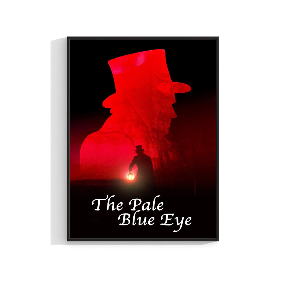 The Pale Blue Eye Movie Poster 2022 Print Film Wall A4 A3 A2 A1 Maxi Etsy