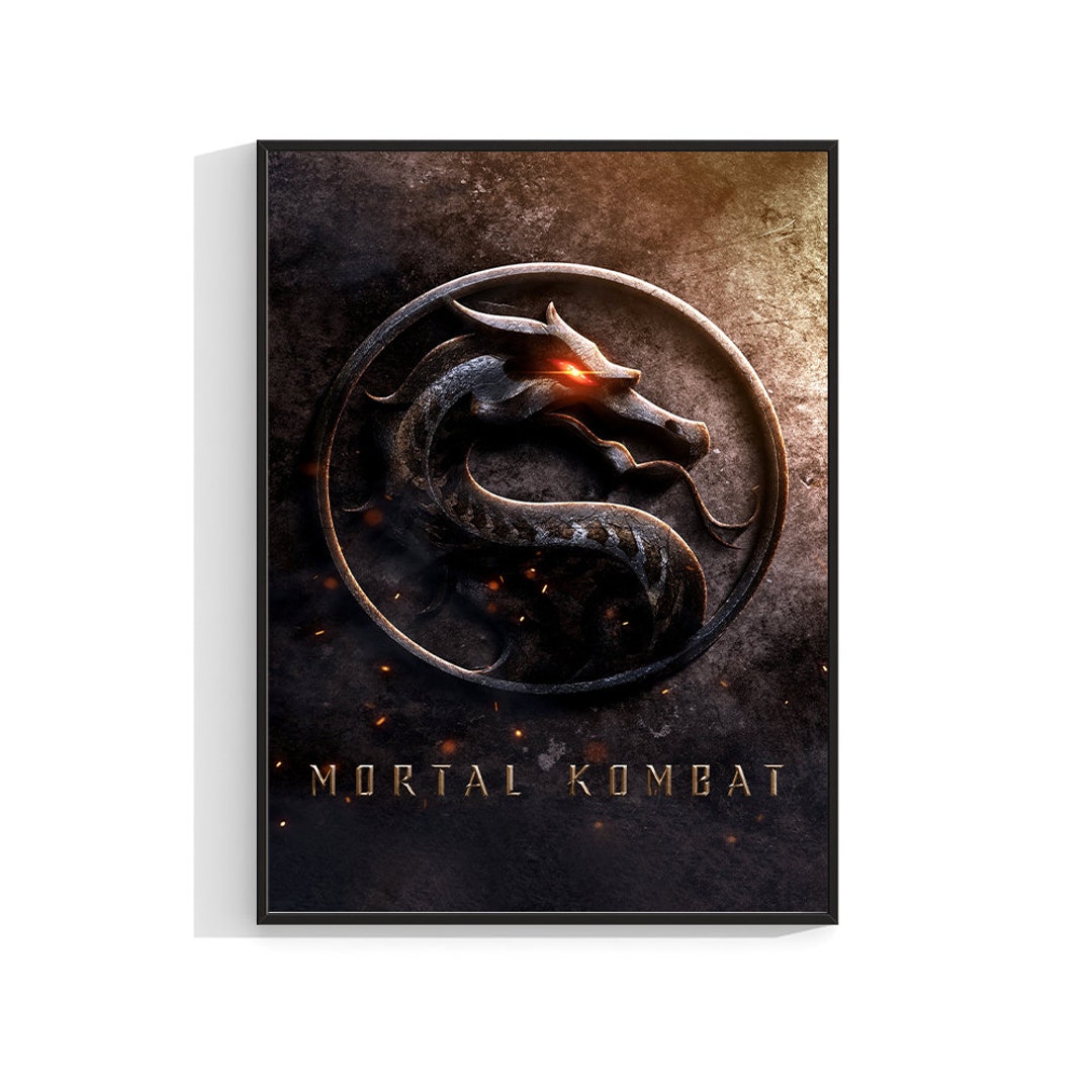 Mortal Kombat Tv Series Movie Poster Print Film Wall Art A4 A3 A2 A1