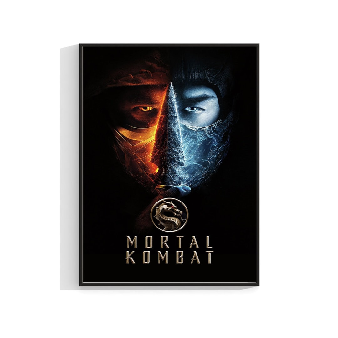 Mortal Kombat Tv Series Movie Poster Print Film Wall Art A4 A3 A2 A1