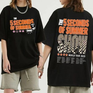 5 Seconds Of Summer Music Shirt, Tour 5 Seconds Of Summer Sweatshirt 5SOS 2023 Gift Y2K Merch Vintage The Show 2023 1528029466