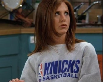 Rachel Green Knicks Sweatshirt, Friends Rachel Green Basketball Sweatshirt Hoodie Unisex, Rachel Green Crewneck, Friends Merch 1410472656