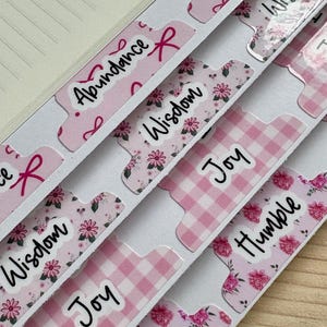 Joy Bible Journaling Tabs | Bundle Themed Tabs for Scripture Study