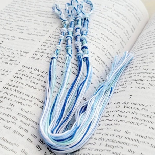 Hebrew Tassels Etsy