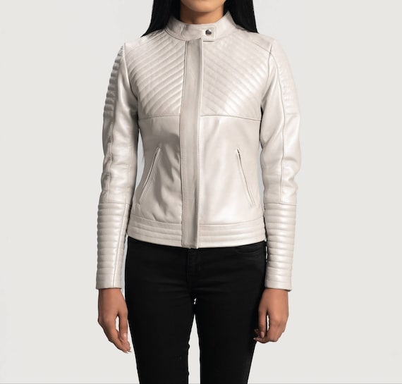 Padded biker outlet jacket womens
