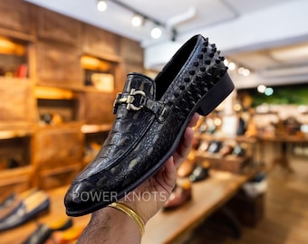 Mocassini Uomo Brave Rayland In Pelle Morbida – Marrone Scuro, Suola Slip-on, Taglia 11.5 2E US