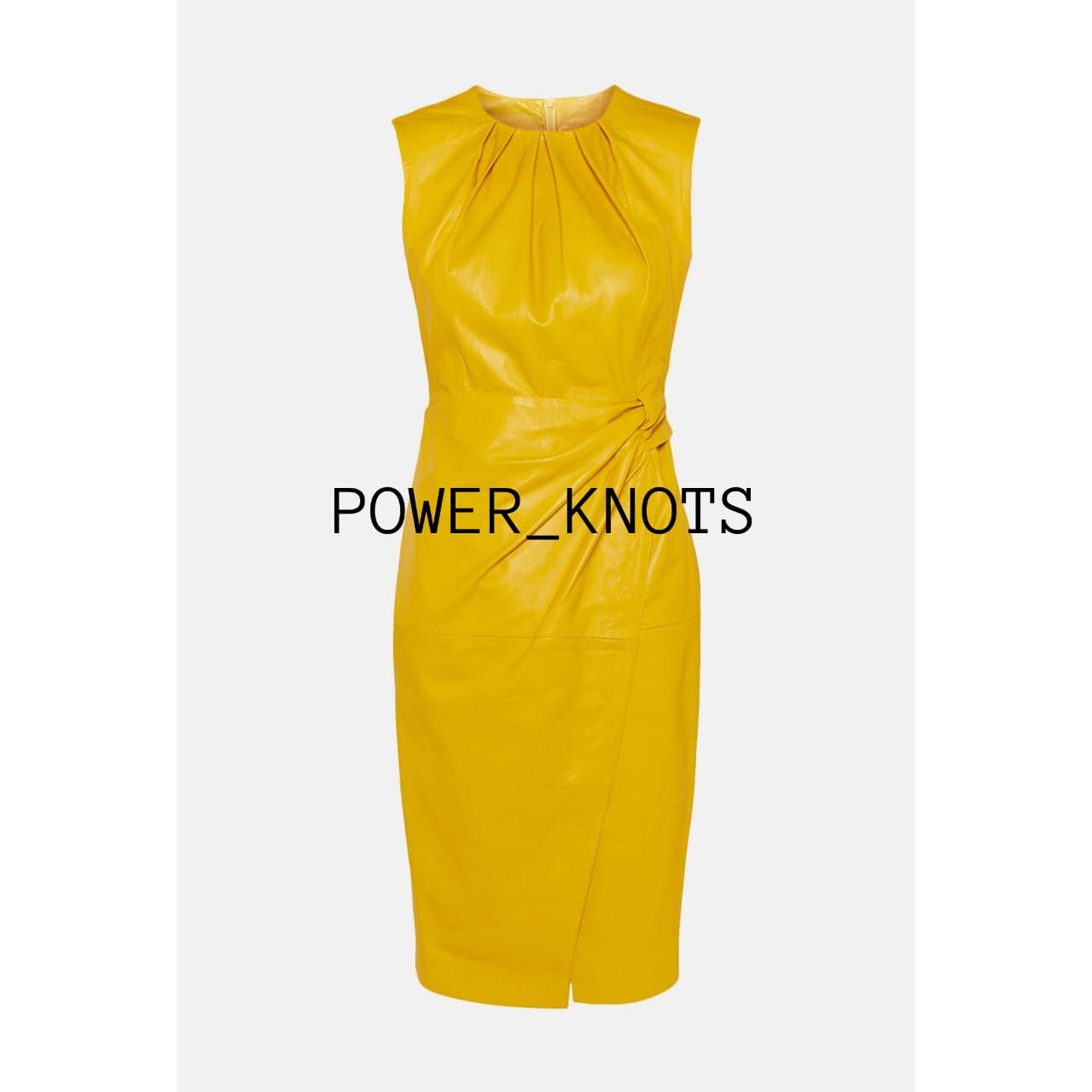 knee length dresses for ladies Yael Patent Leather Yellow Shoes for Girls by Age of Innocence