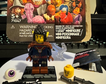 Minifigura LEGO 71047 Dungeons & Dragons del brujo Gith (nueva)
