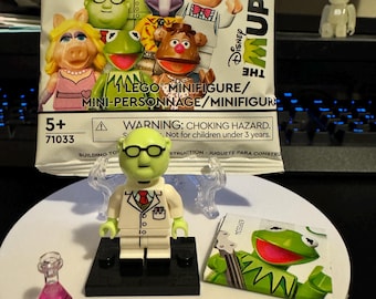 Minifigura LEGO® Muppet del Dr. Bunsen Honeydew 71033 Nueva~ Coleccionable n.° 2 (Descatalogada)