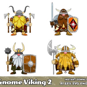 Vector conjunto de accesorios vikingos. ilustración de vector de