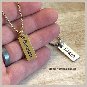 Custom Mom And Child Necklace Gold,Silver,Black | Harry Potter And The Cursed Monogram Necklace | Gifts for Family, Anniversary,Husband,Boys