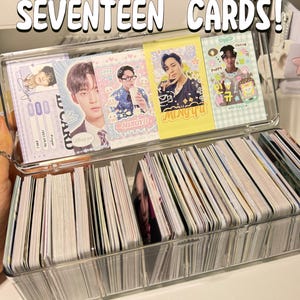 Conjunto de cartões fotográficos Seventeen Fanmade – Produtos K-Pop, Mingyu, brindes SVT, pacote de presente Carat