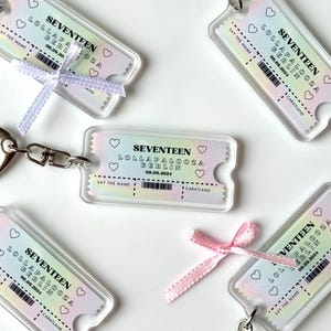 Seventeen Lollap*looza Berlin Schlüsselanhänger Acryl Kpop Svt Carat Memory