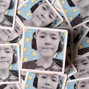Seventeen Hoshi Sticker, Seventeen Kpop Sticker, Kpop Fan Stickers for Fans, Gift for Carat Kpop Fans, Svt Kpop Fan Merchandise & Gifts