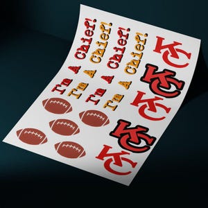 I&#39;m A Chief!  Sticker set