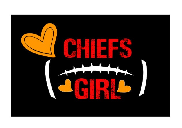 Chiefs Girl Iron On Decal