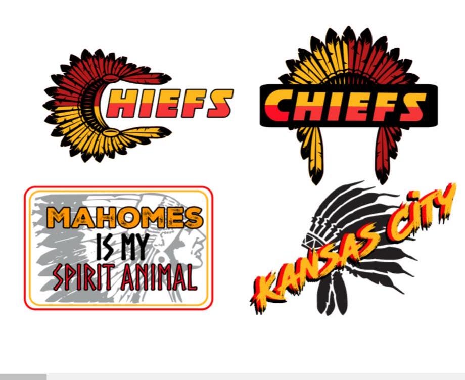 Assortment of Kansas City Chiefs Colorful Stickers--new! - Etsy