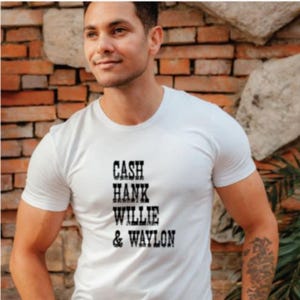 Country Music Icons Decal