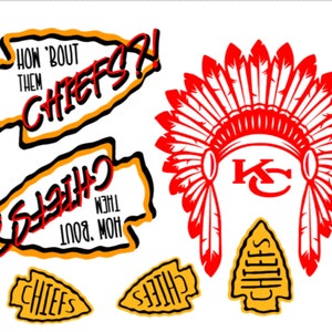 Kansas City Chiefs sticker bundle-- how &#39;bout them chiefs?