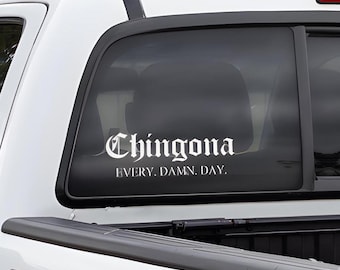 Chingona Bumper Sticker