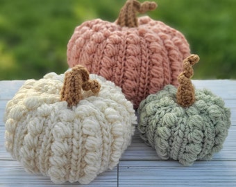 Rustic Fall Crochet Pumpkin, Crochet Pattern, Pattern Only, EZHookerCrochet, DOWNLOAD, Digital PDF