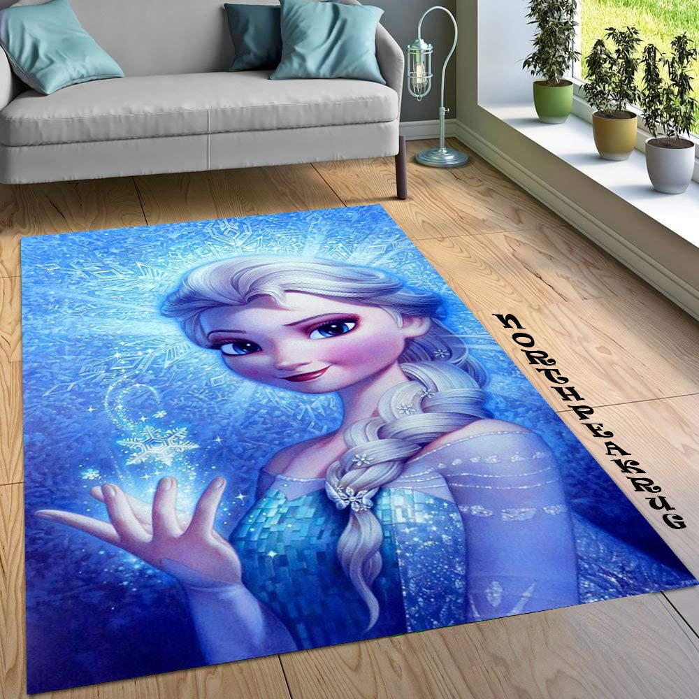 Discover Princess Rug, ce Princess Rug, Blue Rug, Funny For Kids Rug,Modern Kids Room,Kids Room Rug,Kids Room Decor, Gift For Him Her,Gifts for Kids