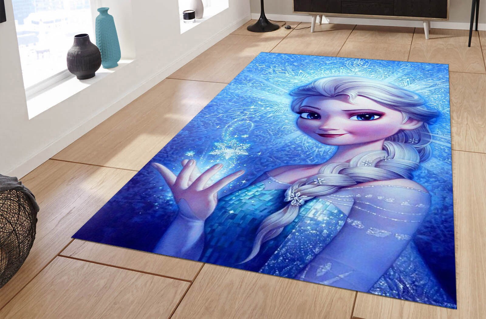 Discover Princess Rug, ce Princess Rug, Blue Rug, Funny For Kids Rug,Modern Kids Room,Kids Room Rug,Kids Room Decor, Gift For Him Her,Gifts for Kids