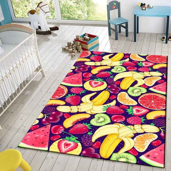 Fruit Rug - Etsy